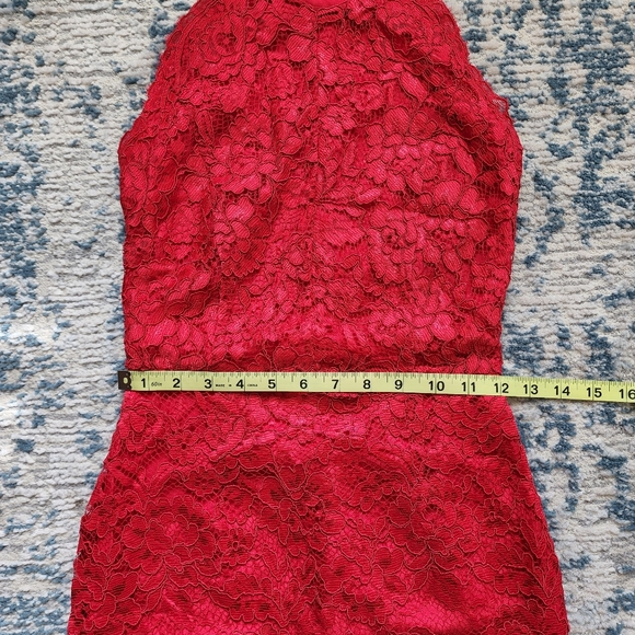 Yumi Kim Save the Date Red Lace Dress 💃 - Picture 9 of 9